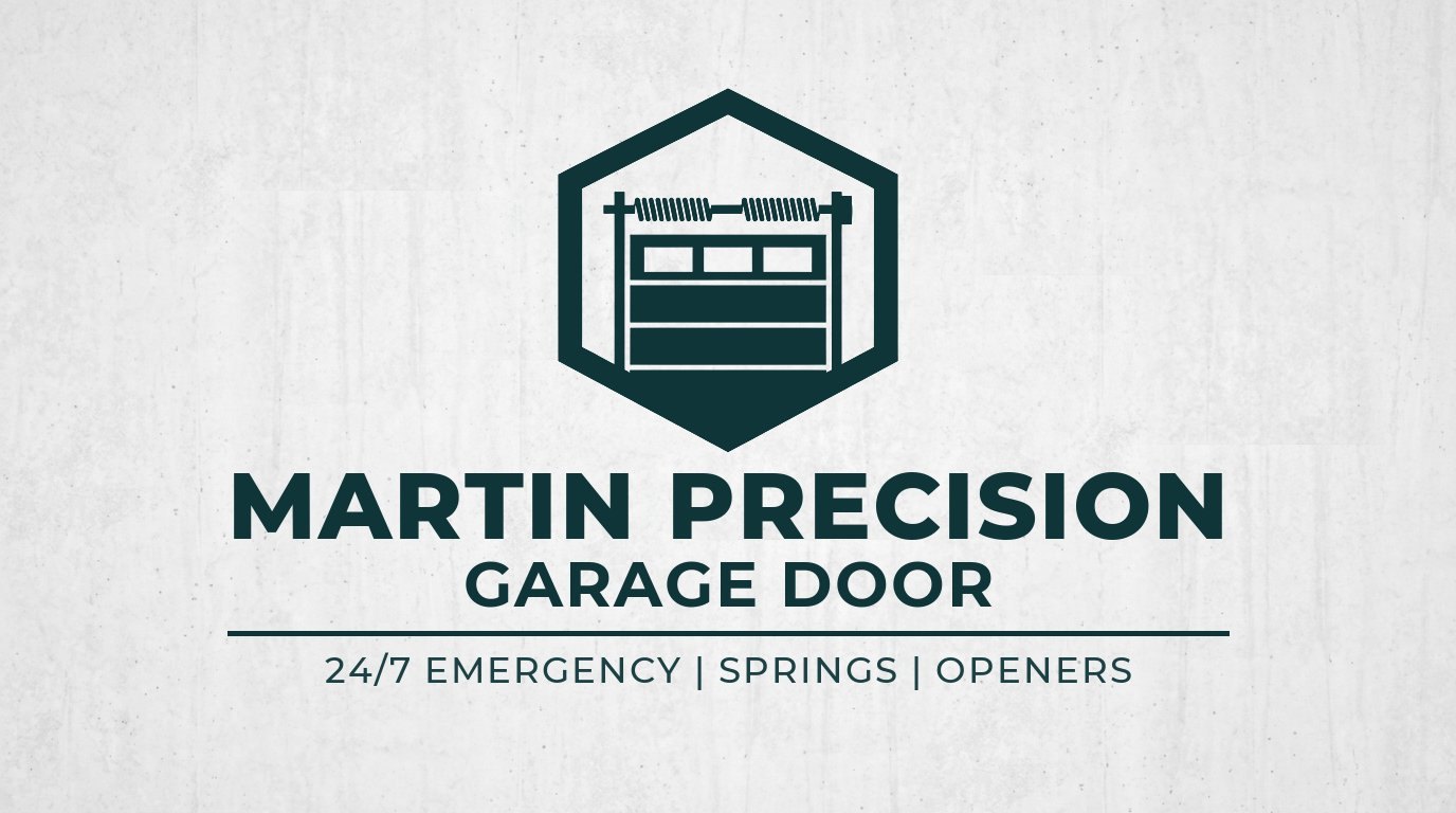 Martin Precision Garage Door Logo